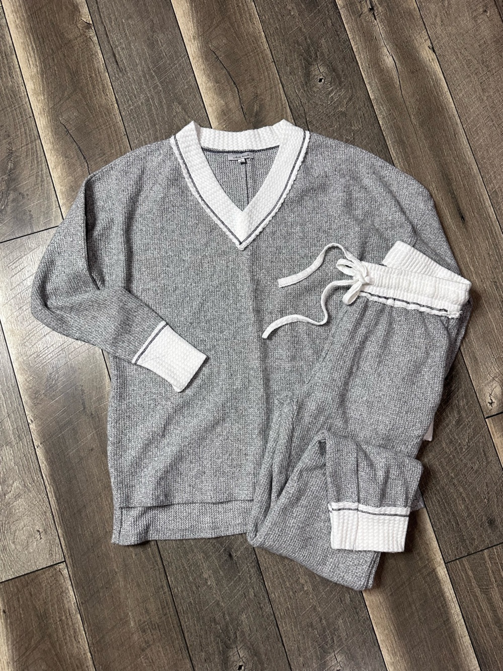 White Birch Cozy Soft Jogger Set